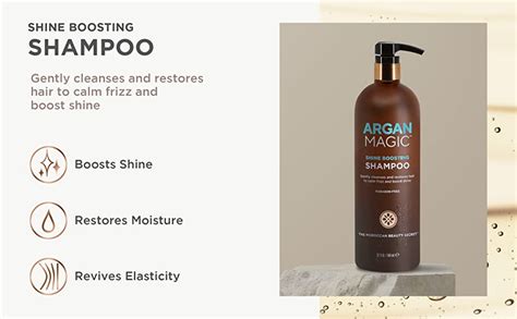 Discover the Secret to Salon-Quality Shine with Argan Magic Shine Boosting Shampoo